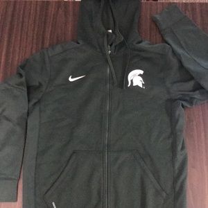 NIKE Men’s Michigan State Logo Hoodie - medium